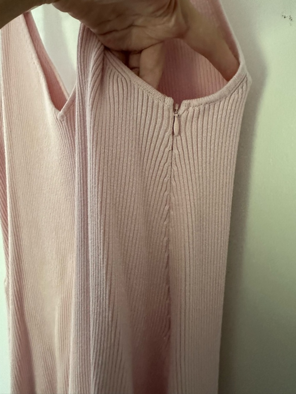 Light Pink Pregnancy/Postpartum Matching Knit Set - Picture 2 of 9